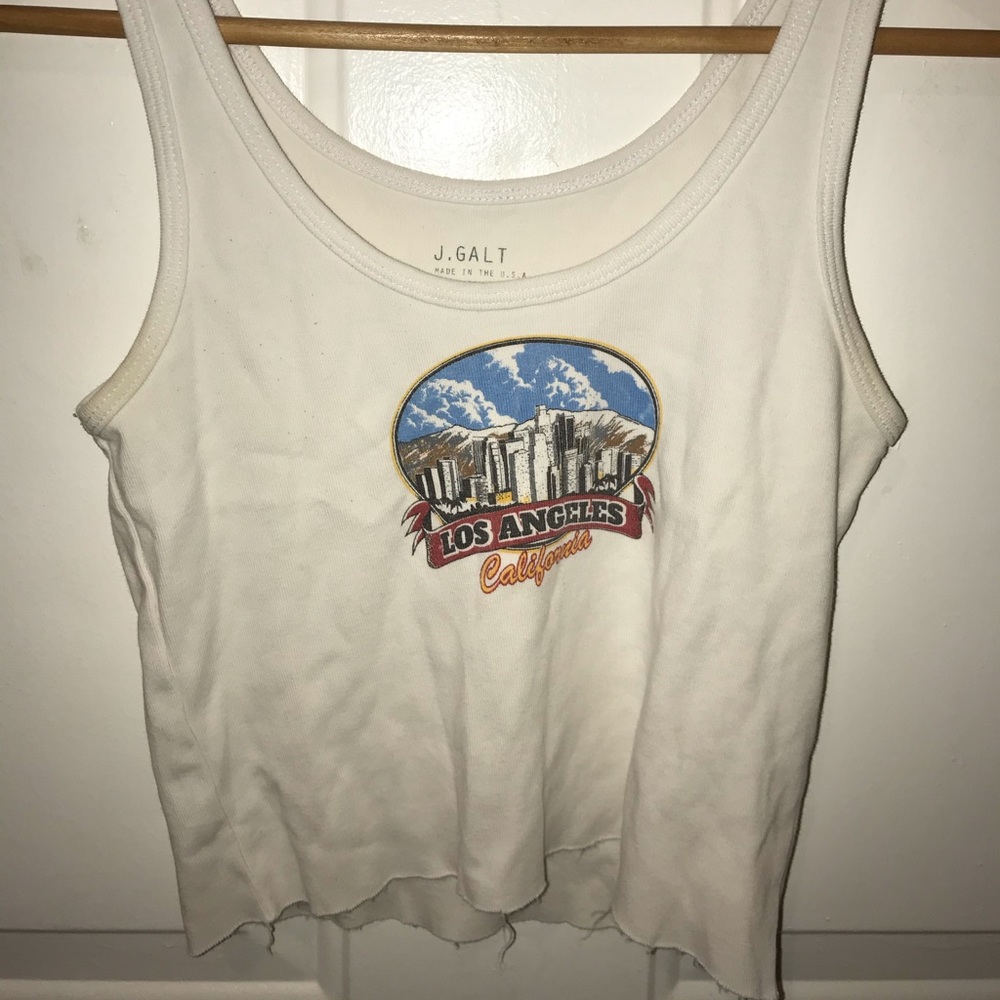 Cropped tank top
